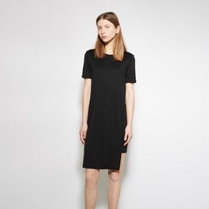 ACNE black t-shirt dress